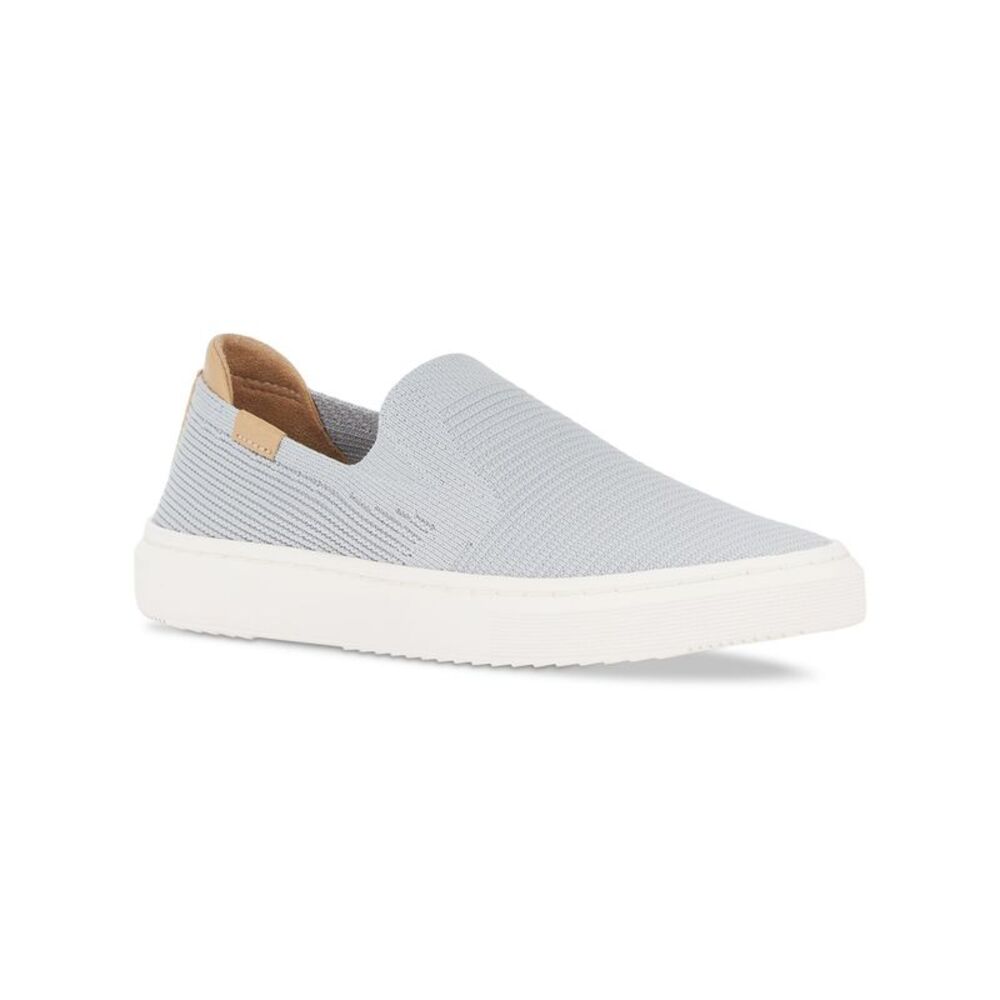 UGG Womens Silver Lightweight Alameda Toe Platform Slip On Sneakers Shoes 5.5